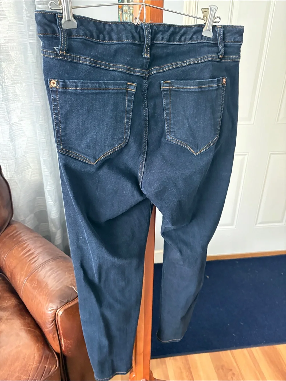 INC International Concepts Navy Skinny Jeans